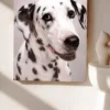 A-Hand drawn Pet Oil Painting - Customized