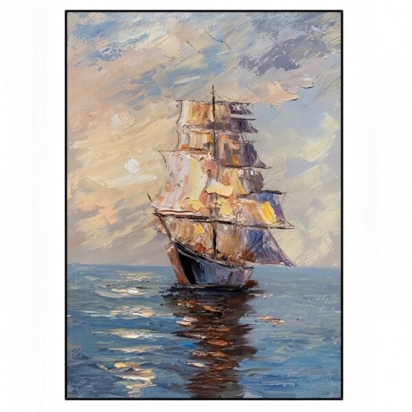 Sunrise sailboat
