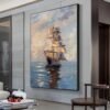 Sunrise sailboat