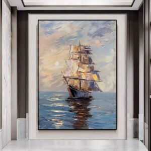 Sunrise sailboat